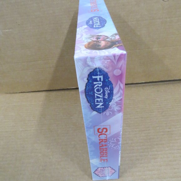 Disney FROZEN Scrabble CrossWord Board Game Double Sided Board ~ New & Sealed - Picture 3 of 4